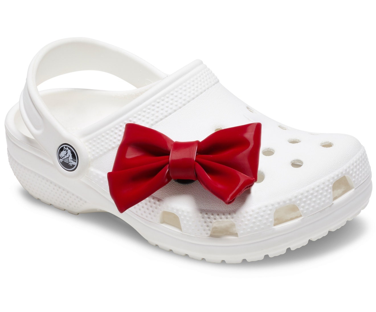 Maroon Bow Dark Romance Jibbitz