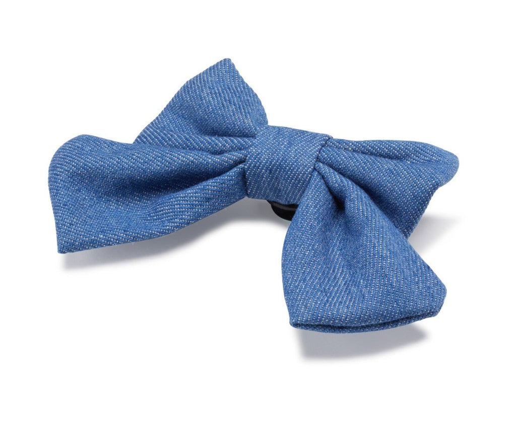 Denim Bow Jibbitz