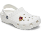 Pink Studded Heart Jibbitz