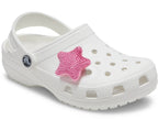 Plush Studded Pink Star Jibbitz