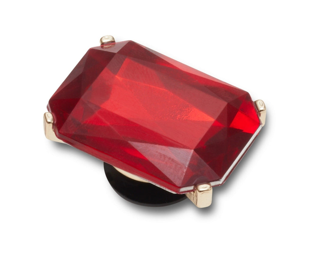 Ruby Square Gem Jibbitz