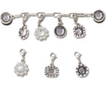 Silver Adjustable Charm Chain Jibbitz