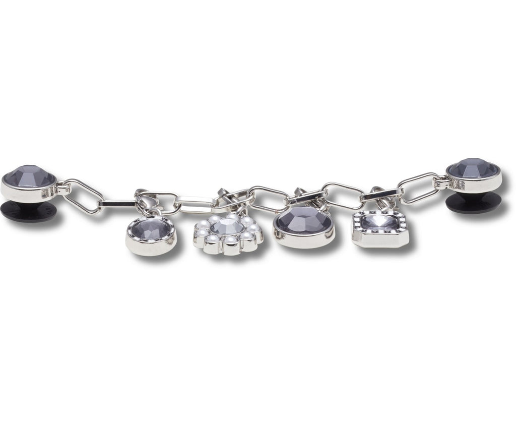 Silver Adjustable Charm Chain Jibbitz