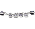Silver Adjustable Charm Chain Jibbitz