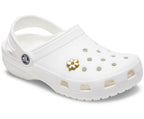 Gold and White Floral Jibbitz