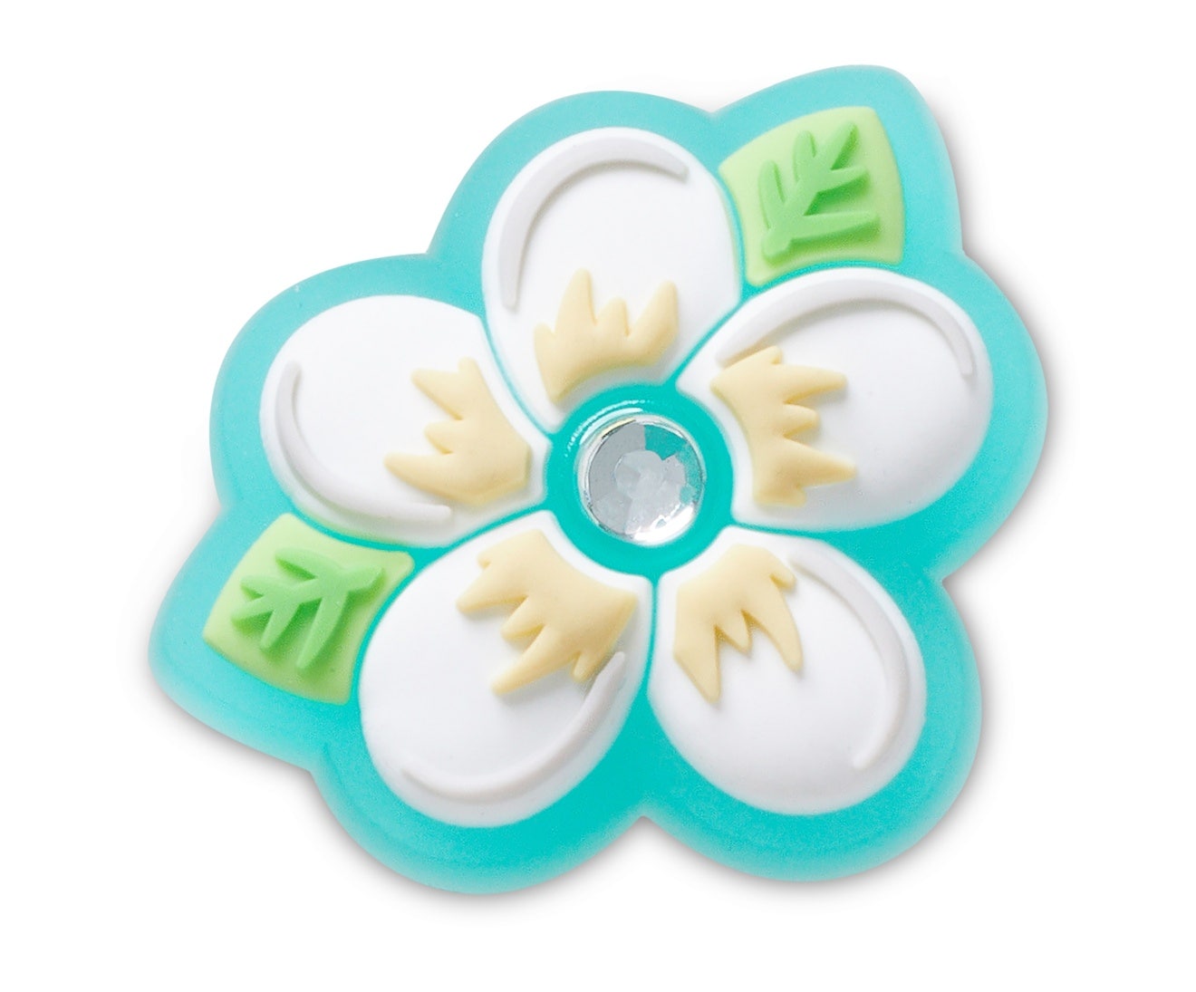 Gem Plumeria Floral Jibbitz