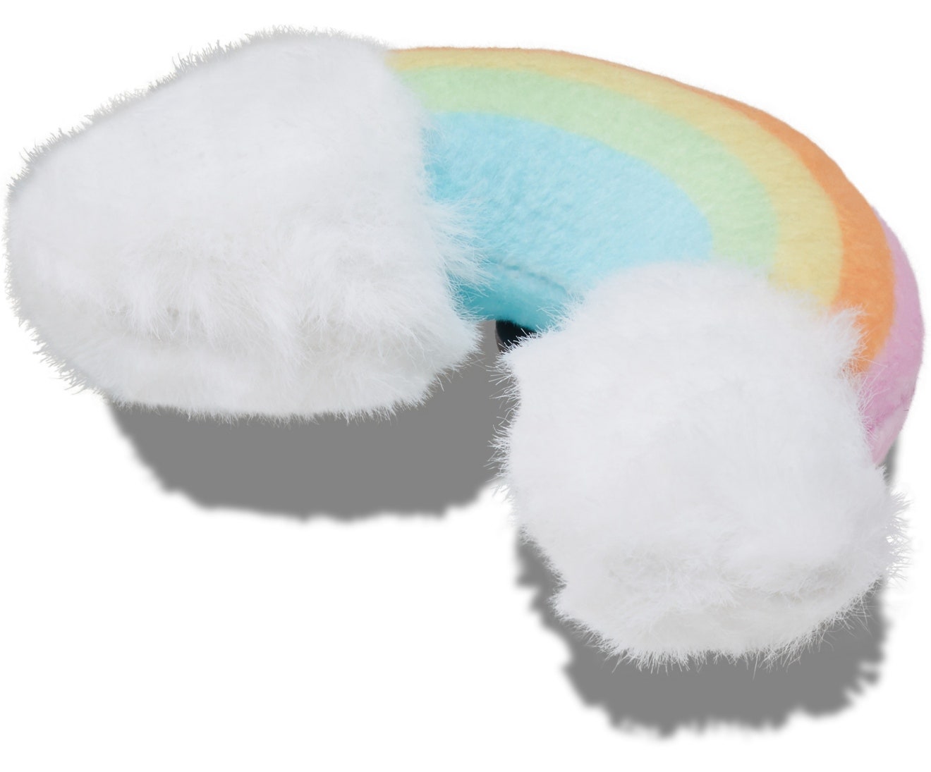 Rainbow with Puffy Clouds Jibbitz