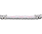 Lace and Pink Ribbon Chain Jibbitz