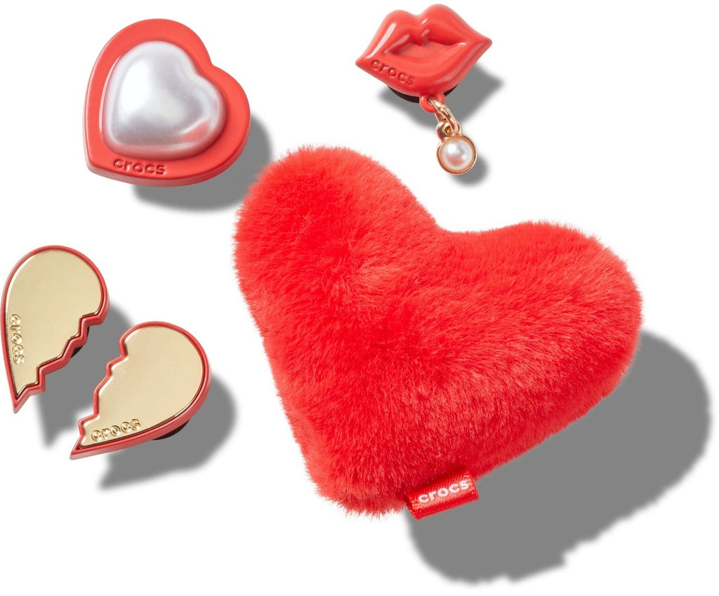 Red Valentines 5 Pack Jibbitz