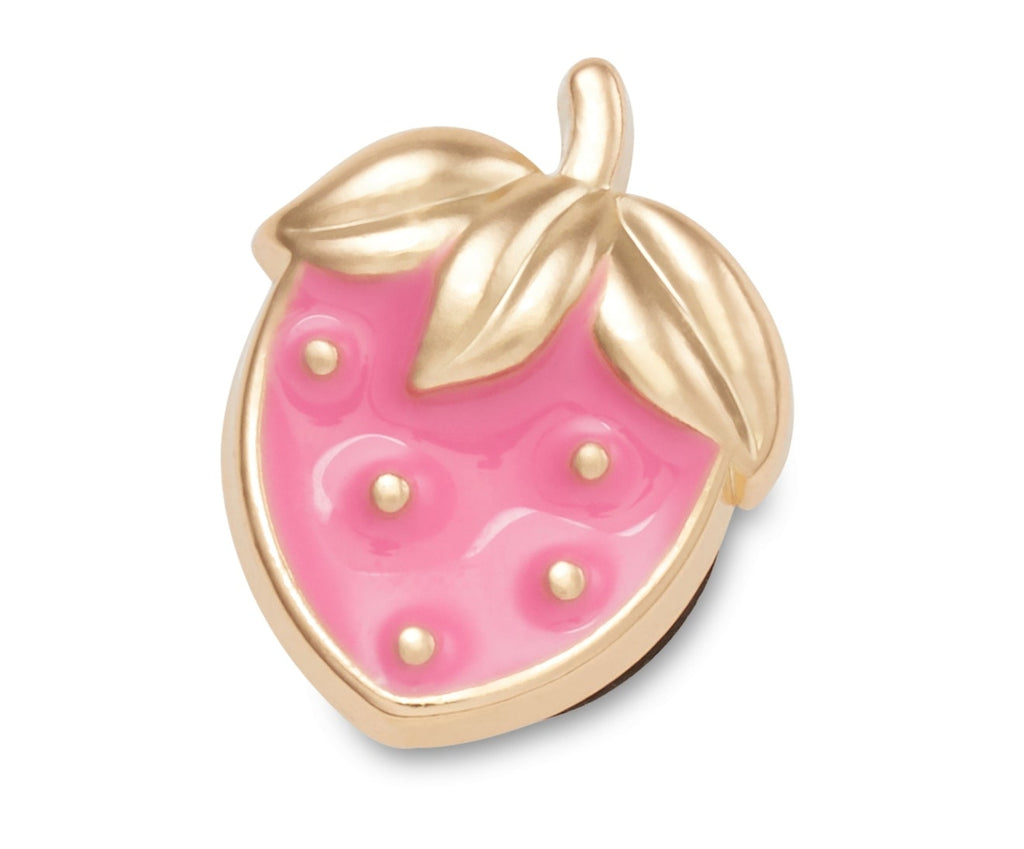Tiny Sparkly Strawberry Jibbitz