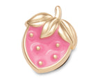 Tiny Sparkly Strawberry Jibbitz