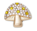 Gold Gem Mushroom Jibbitz