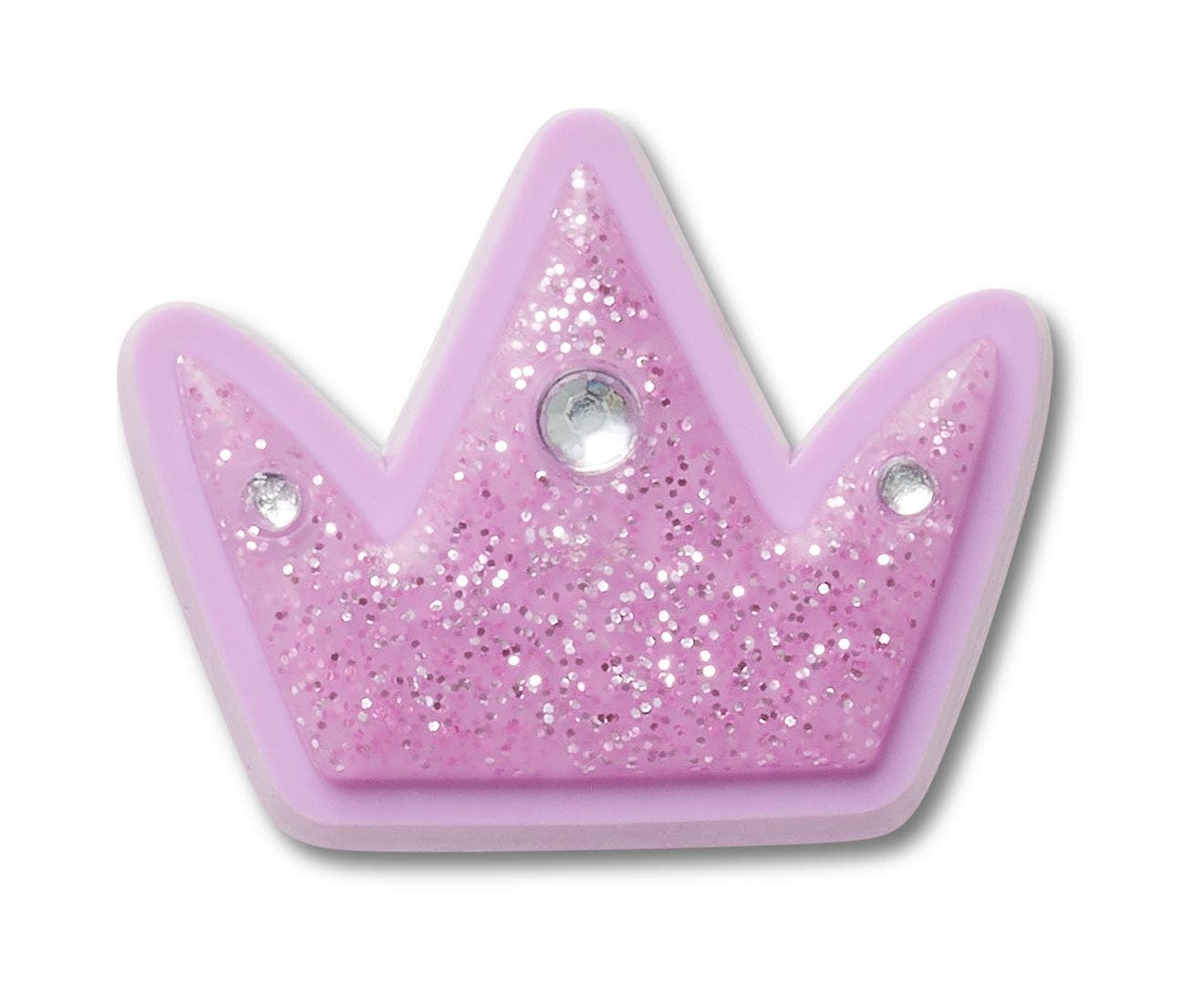 Tiny Purple Glitter Crown - Jibbitz™