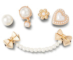 Pearly Gold 5 Pack Jibbitz
