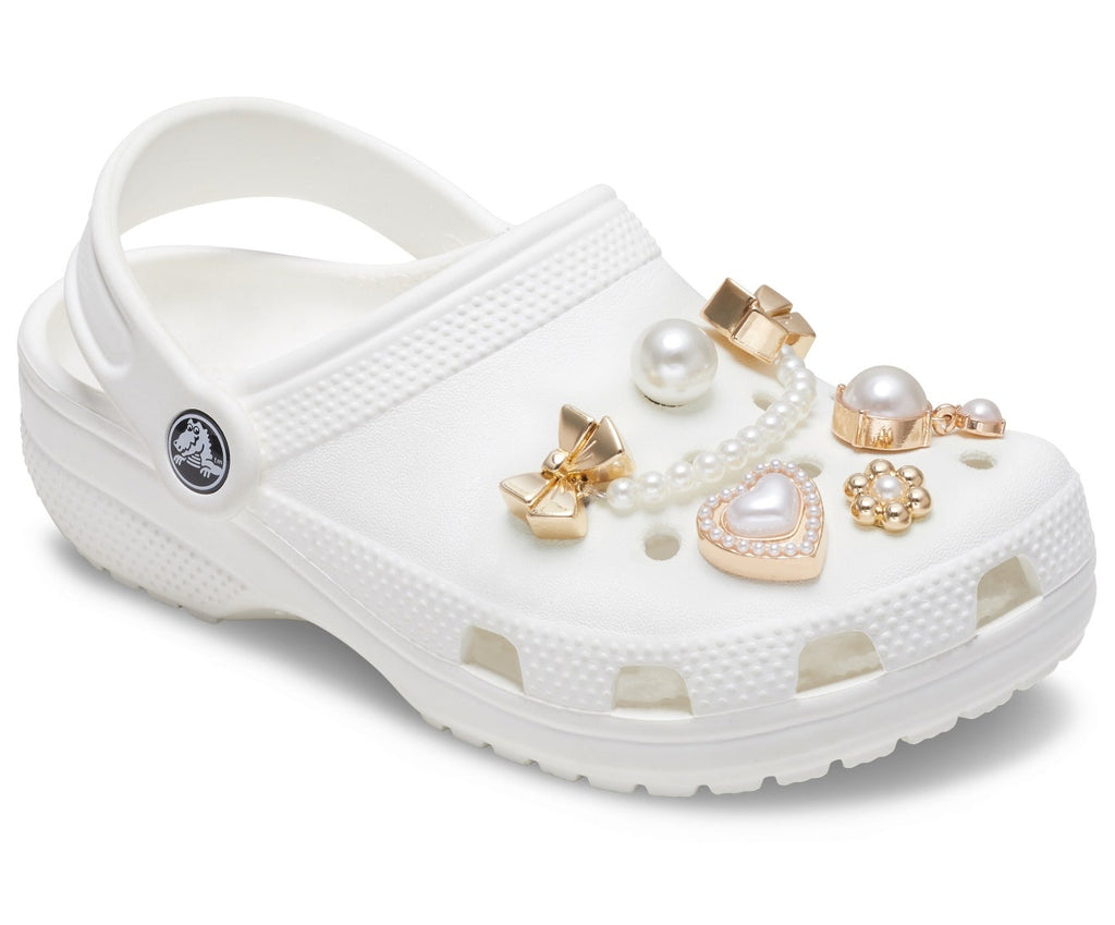Pearly Gold 5 Pack Jibbitz