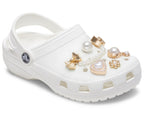 Pearly Gold 5 Pack Jibbitz