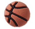 Textured Basketball Jibbitz