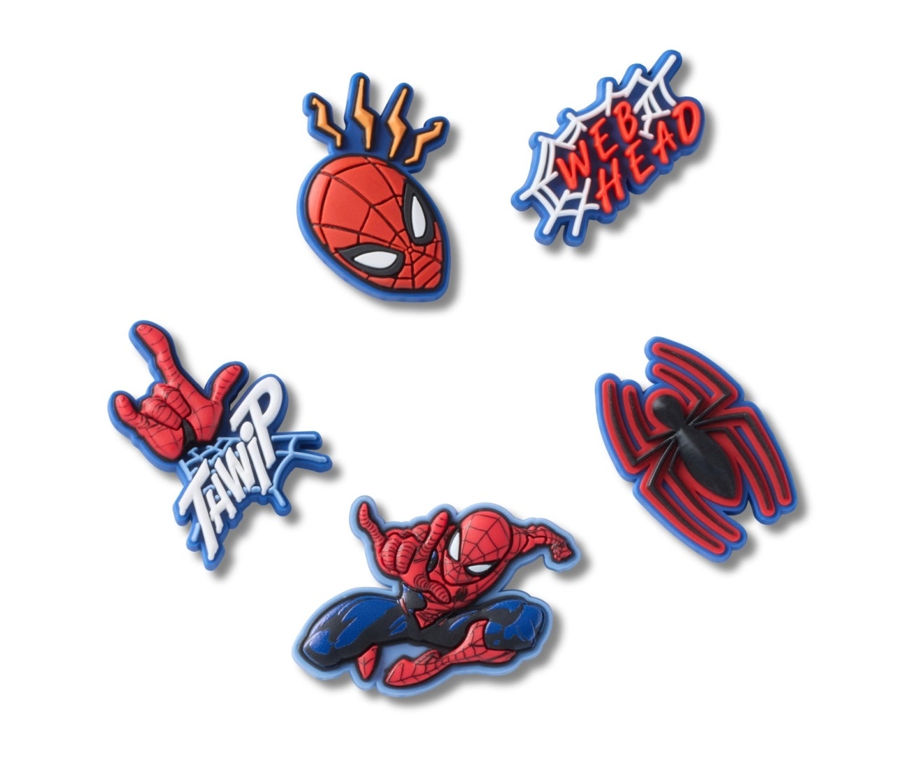Spiderman 5 Pack-Jibbitz