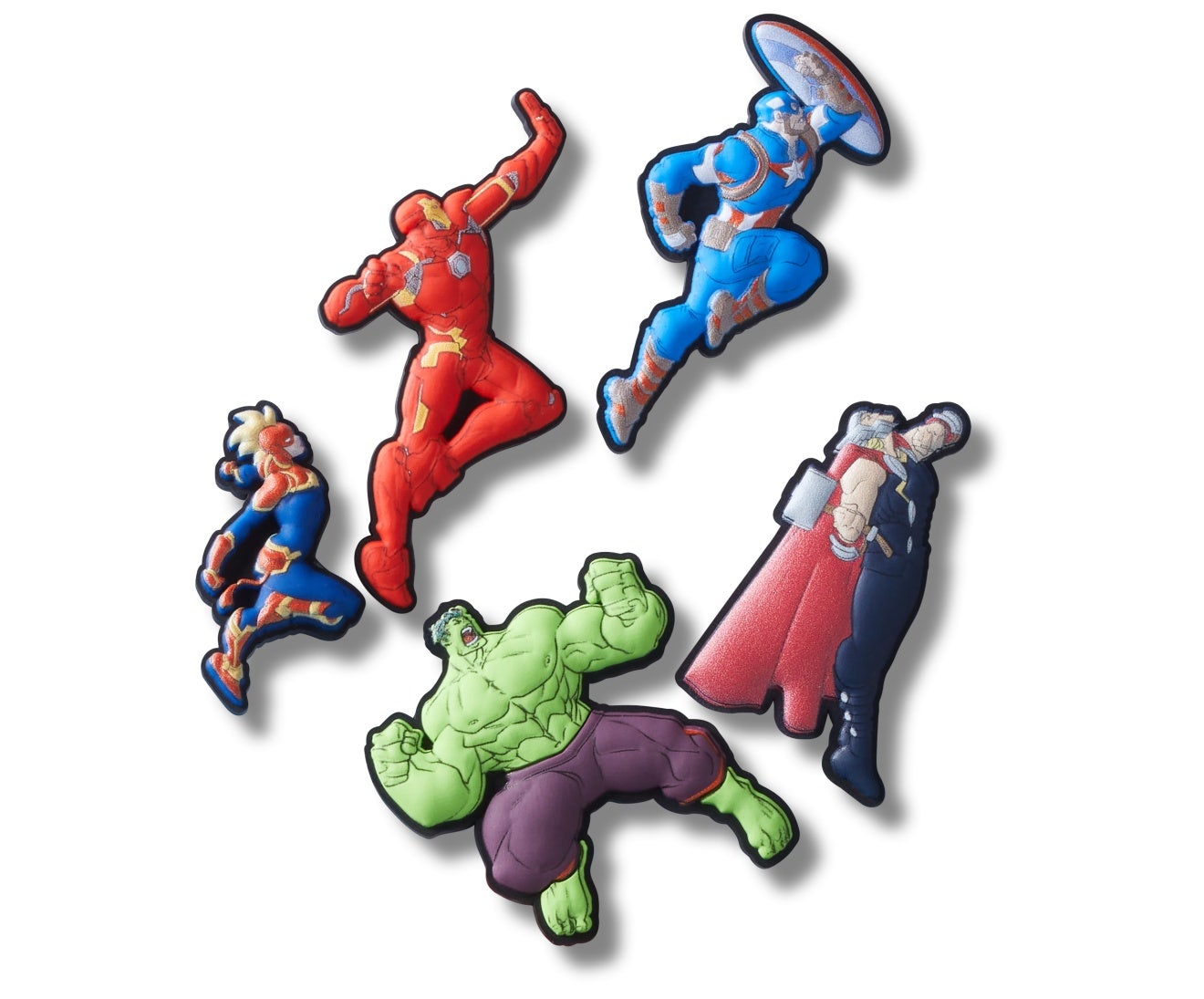 Avengers Heroes 5PCk Jibbitz
