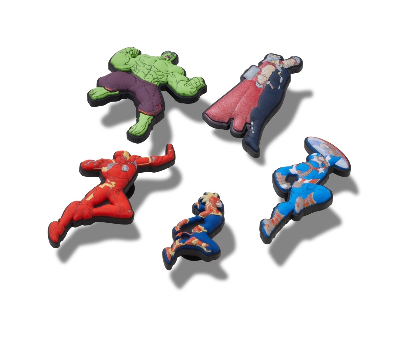 Avengers Heroes 5PCk Jibbitz