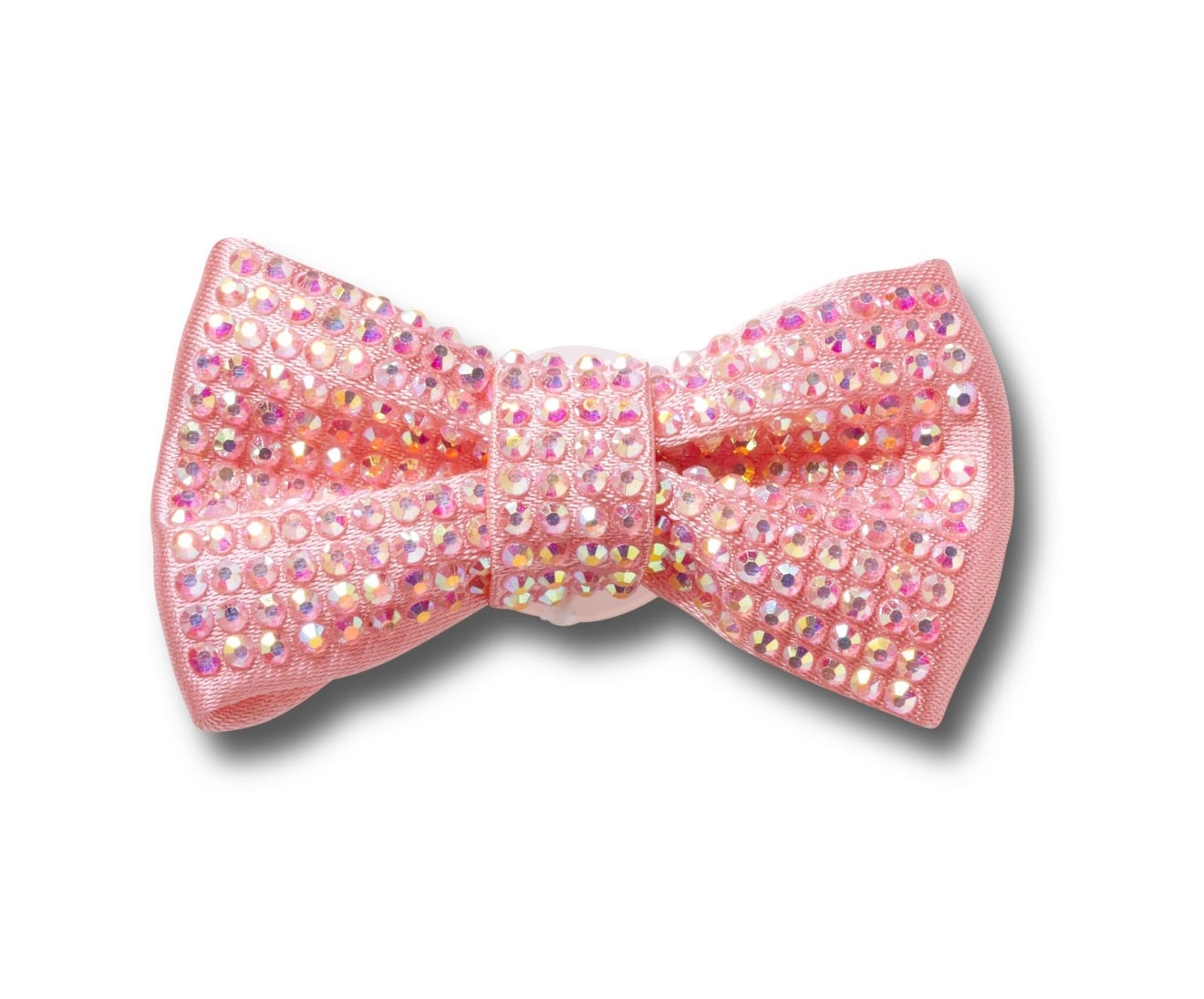 Glitzy Pink Bow Jibbitz