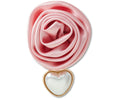 Pink Rose with Pearl Drop Jibbitz