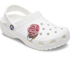 Pink Rose with Pearl Drop Jibbitz