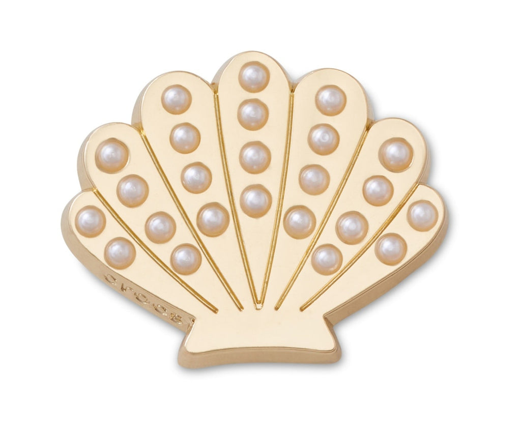 Gold and Pearl Seashell Jibbitz