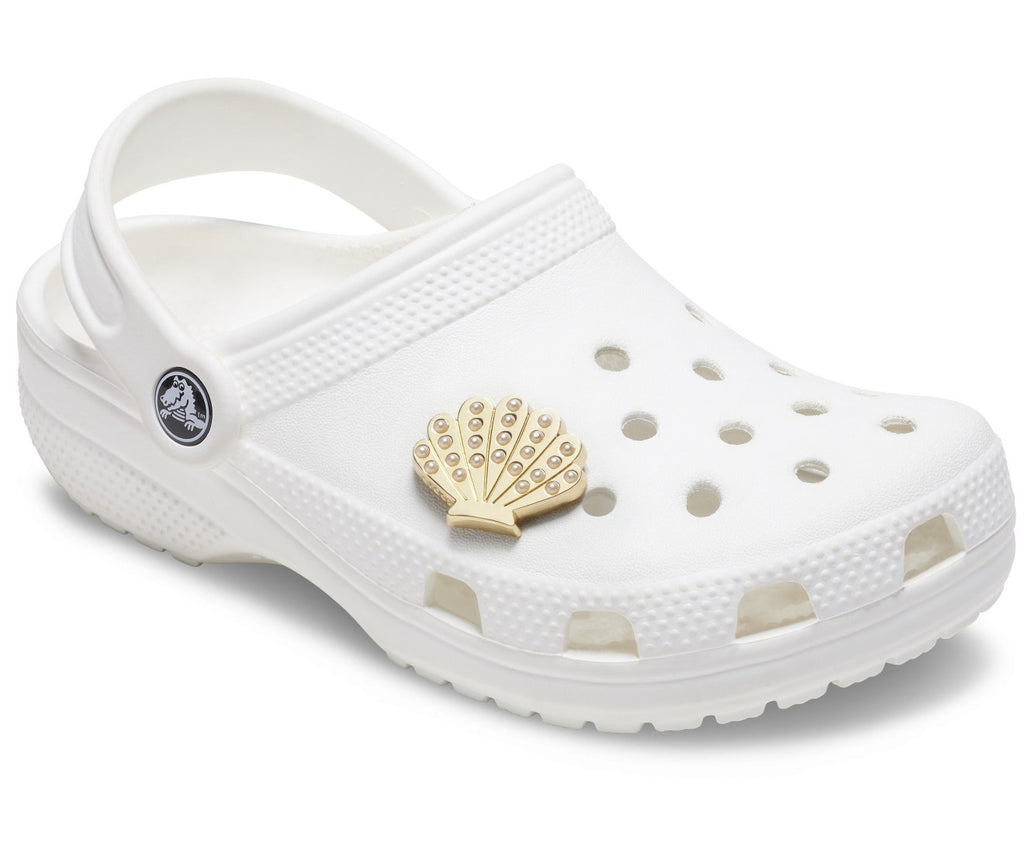 Gold and Pearl Seashell Jibbitz