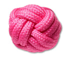 Pink Knotted Puff Jibbitz