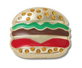 Gold Burger Jibbitz