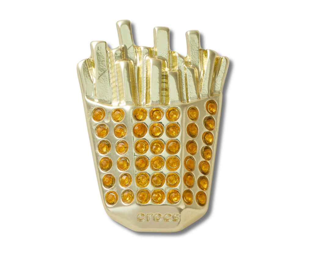 Gold French Fries Jibbitz