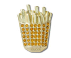 Gold French Fries Jibbitz