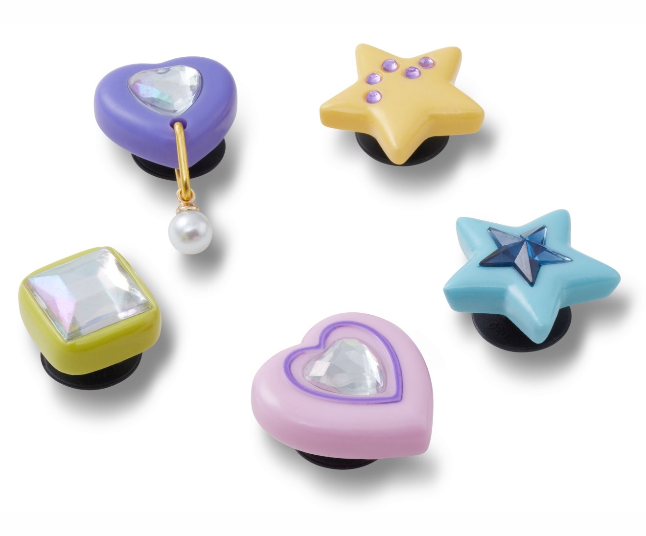 Dazzling Gems 5 Pack Jibbitz
