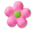 Retro Pink Flower Jibbitz