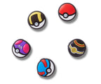 Poke Ball 5Pck Jibbitz