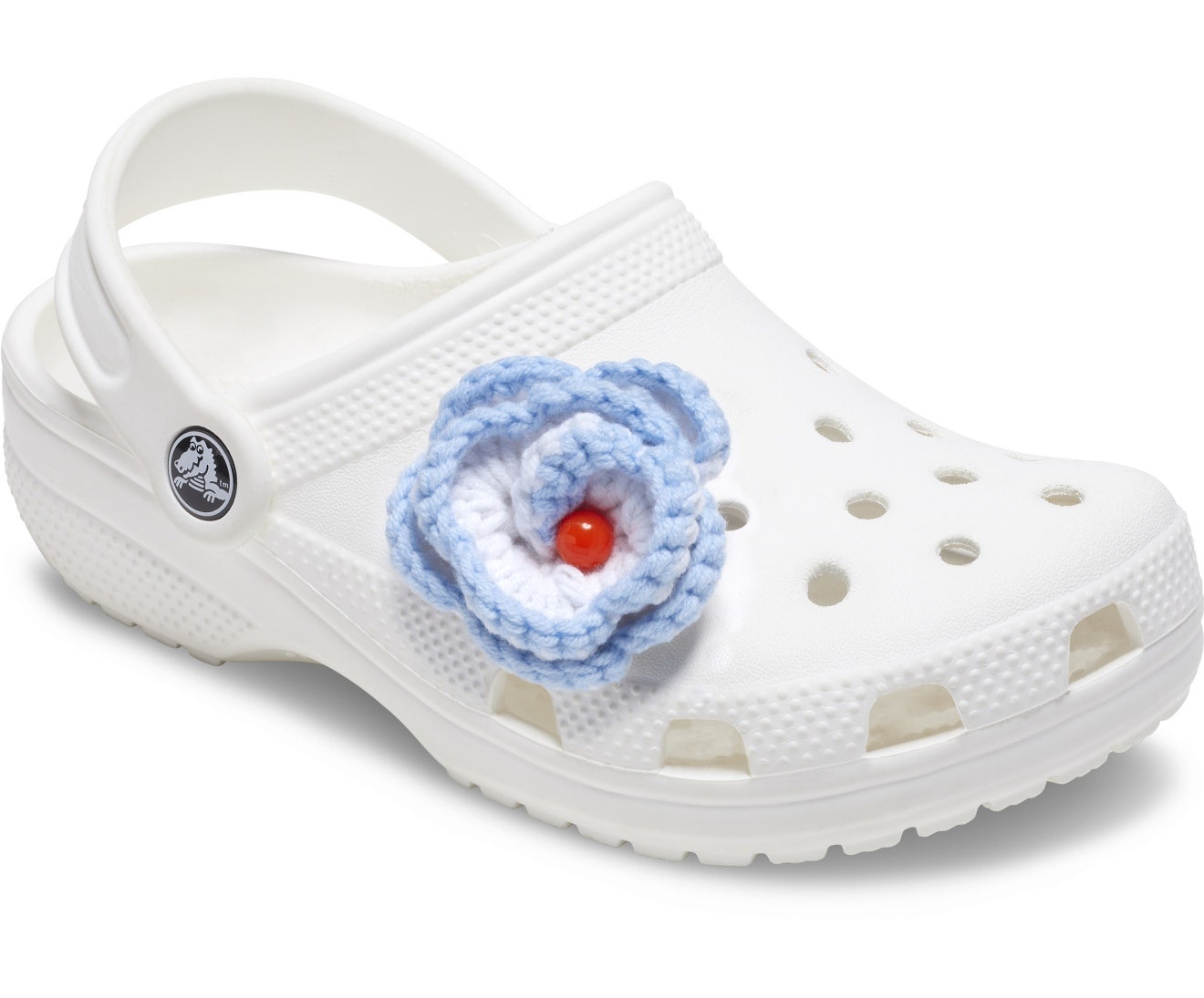 Light Blue Crochet Floral-Jibbitz™