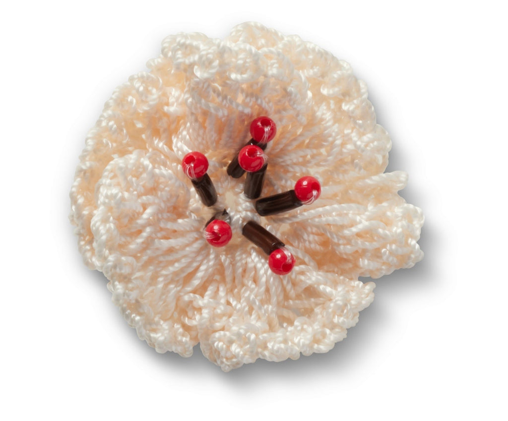 White Crochet Floral-Jibbitz™