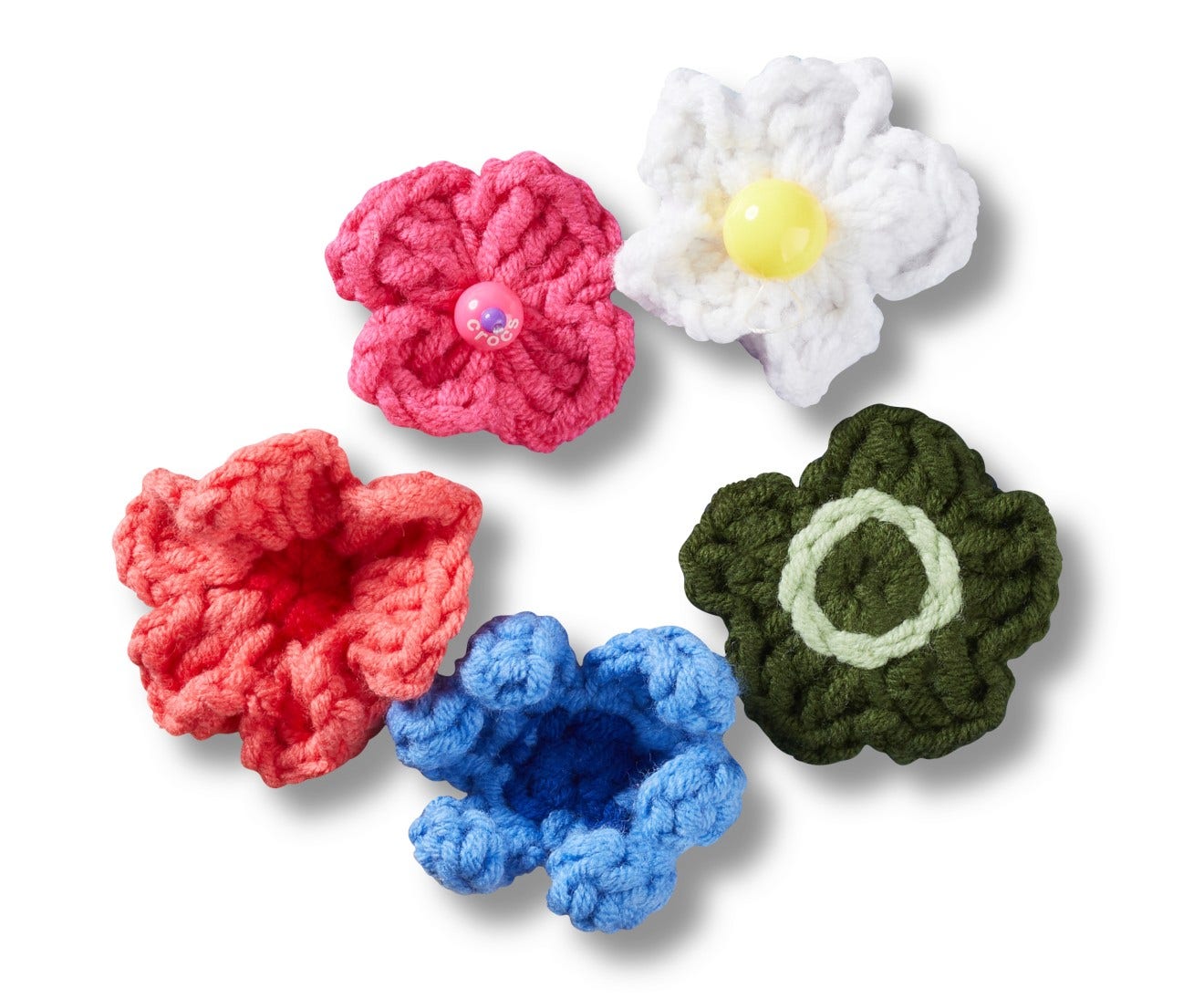 Crochet Floral Mix 5 Pack-Jibbitz™