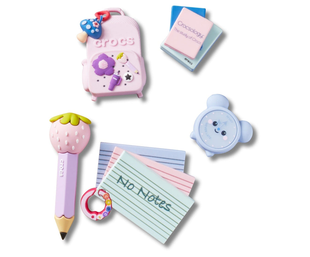 Girly Back to School 5 Pack-Jibbitz™