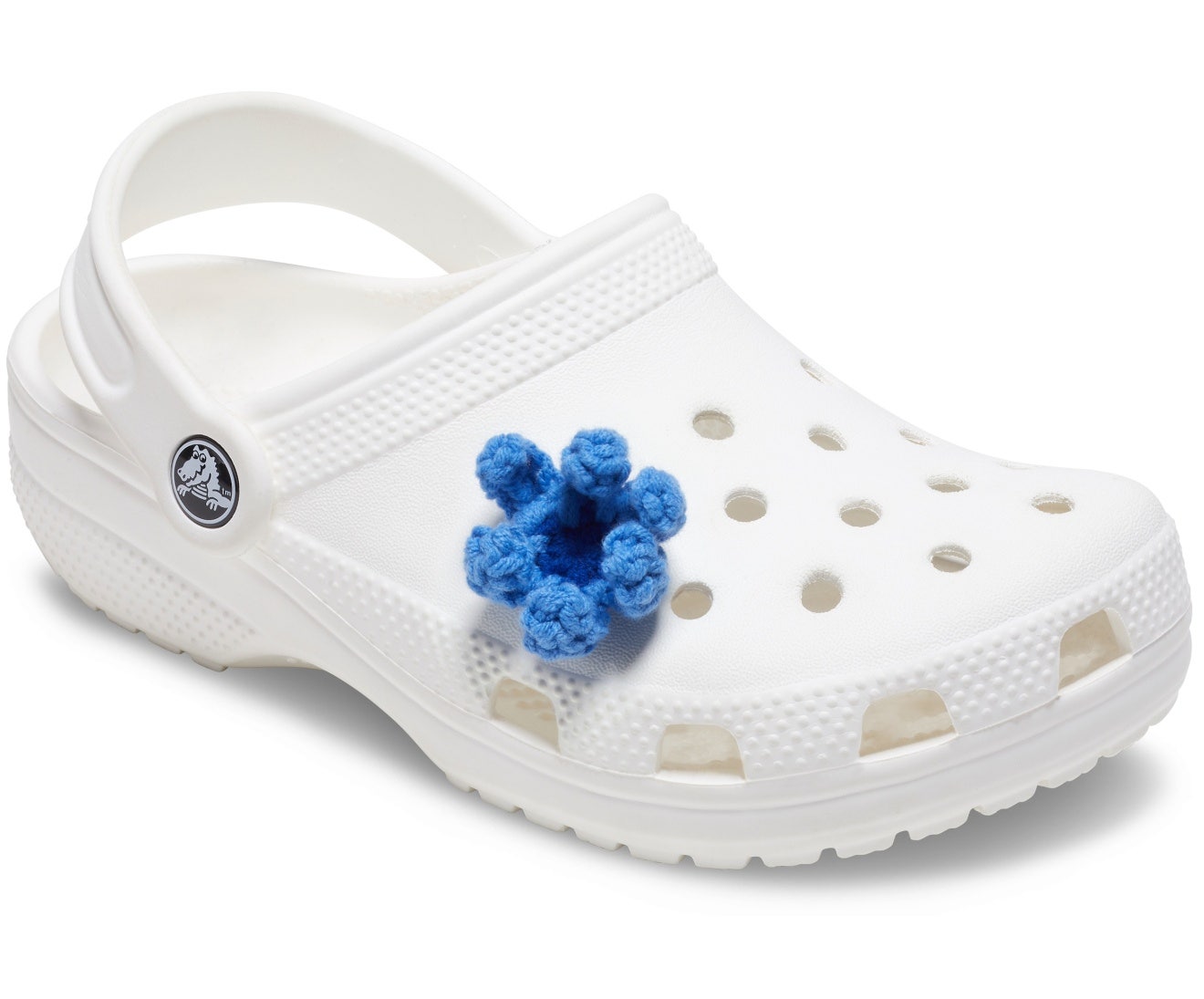 Blue Crochet Flower-Jibbitz™