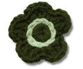 Green Crochet Flower-Jibbitz™