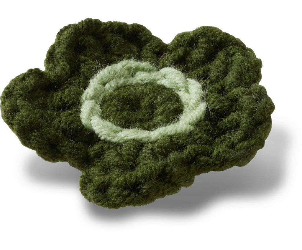 Green Crochet Flower-Jibbitz™