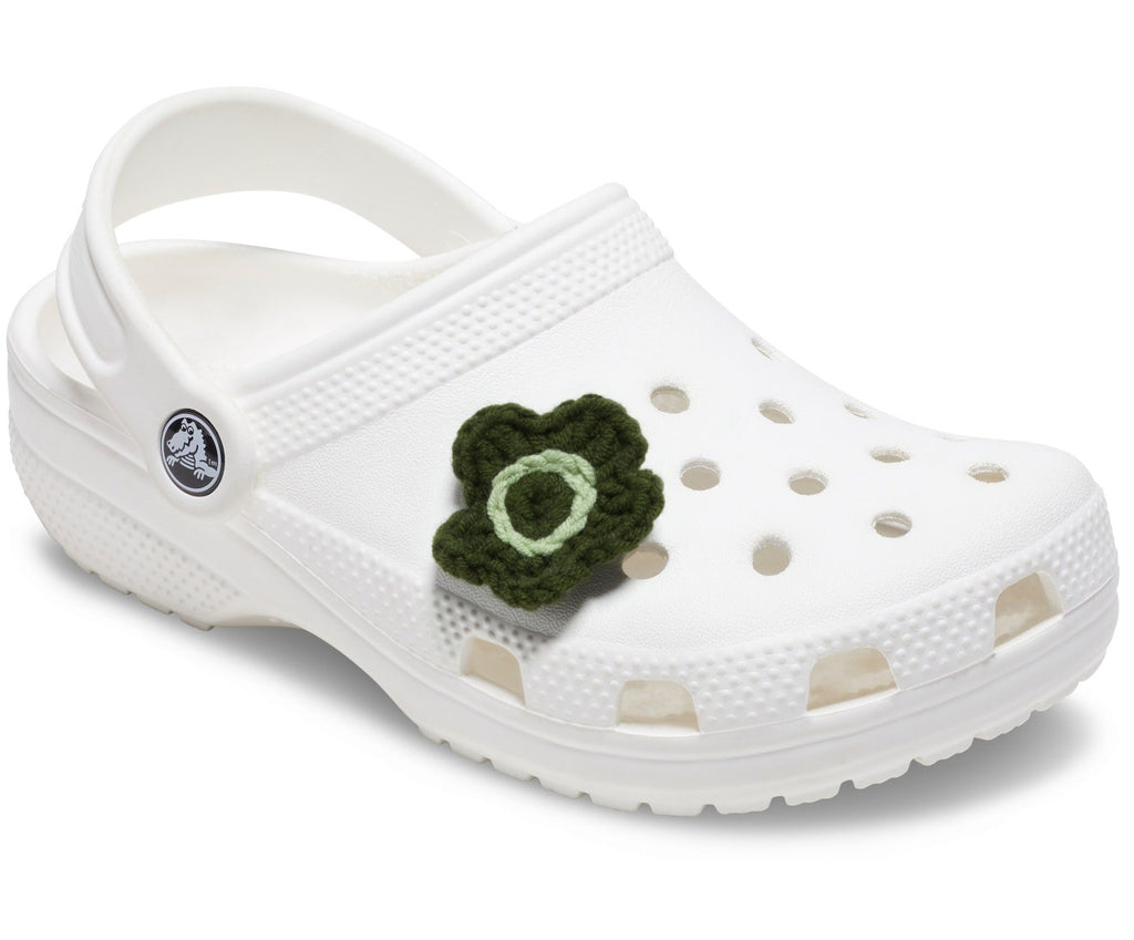 Green Crochet Flower-Jibbitz™