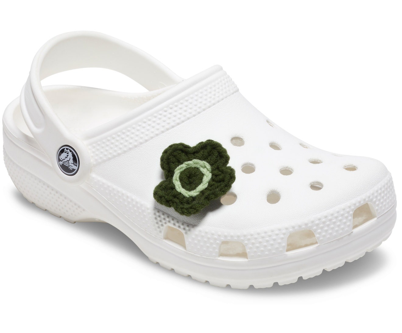 Green Crochet Flower-Jibbitz™