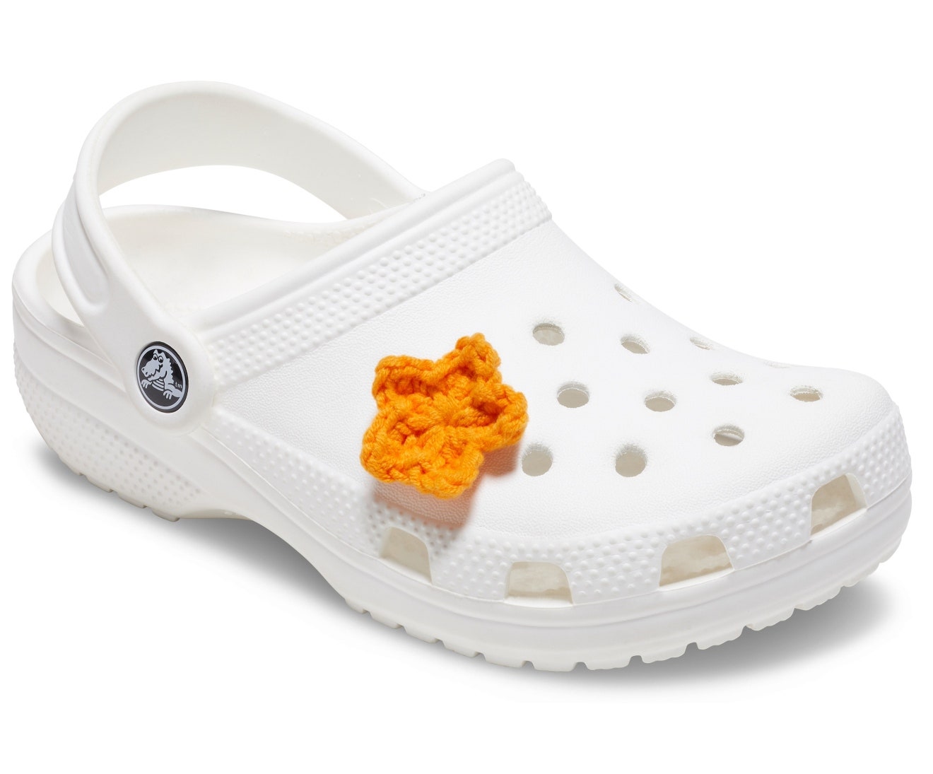 Crafted Crochet Orange Star-Jibbitz™