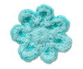 Crochet Blue Flower-Jibbitz