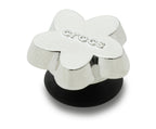 Silver Crocs Flower-Jibbitz