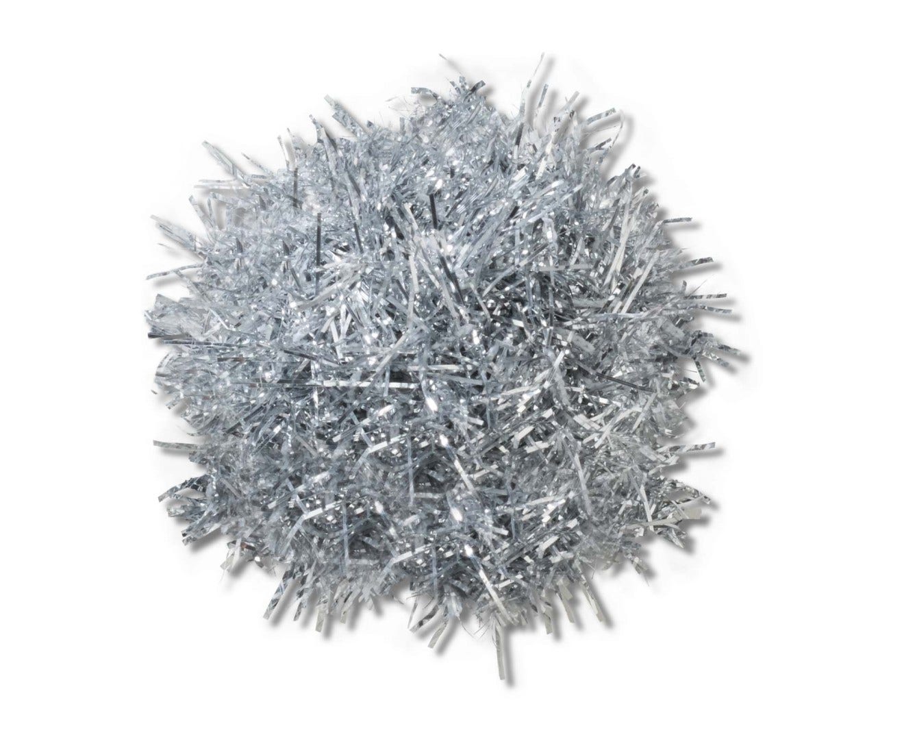 Silver Tinsel Pom-Jibbitz™