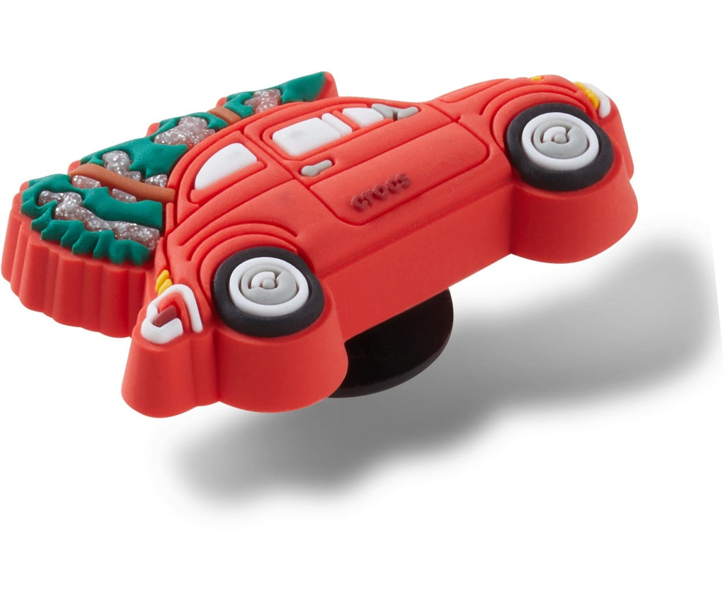 Red Car with Christmas Tree-Jibbitz™